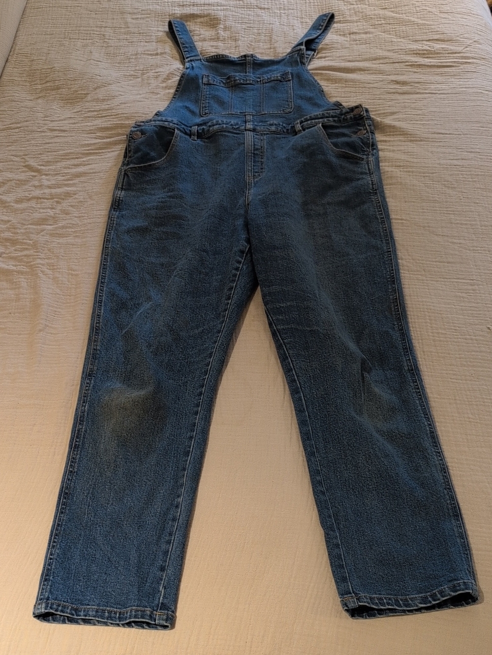 Classic Denim Overalls - Blue